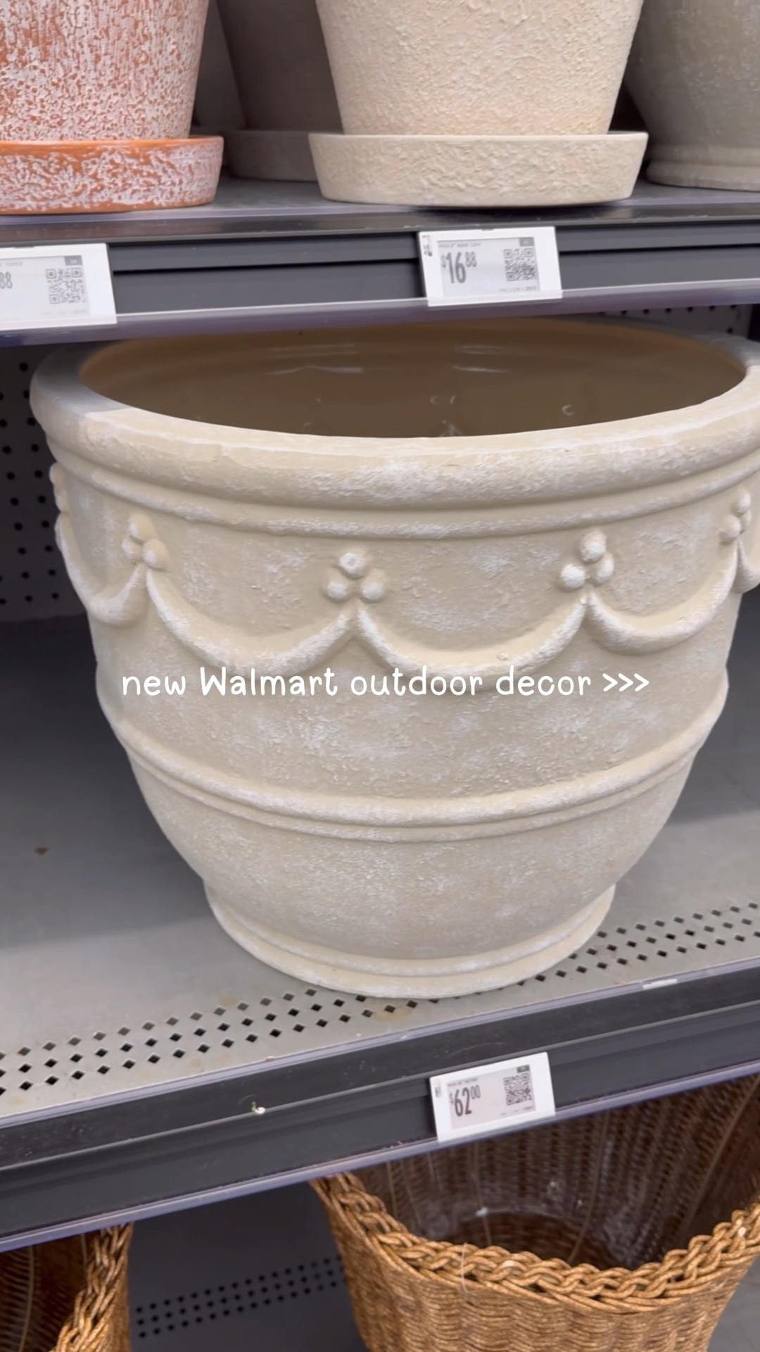 New outdoor arrivals at Walmart are just too good! I grabbed one planter for my home (sharing at the end)  🙌🏻 

Ps. There are 2 planters that are not longer online 🥲 but linked everything else! 

#LTKHome #LTKSeasonal