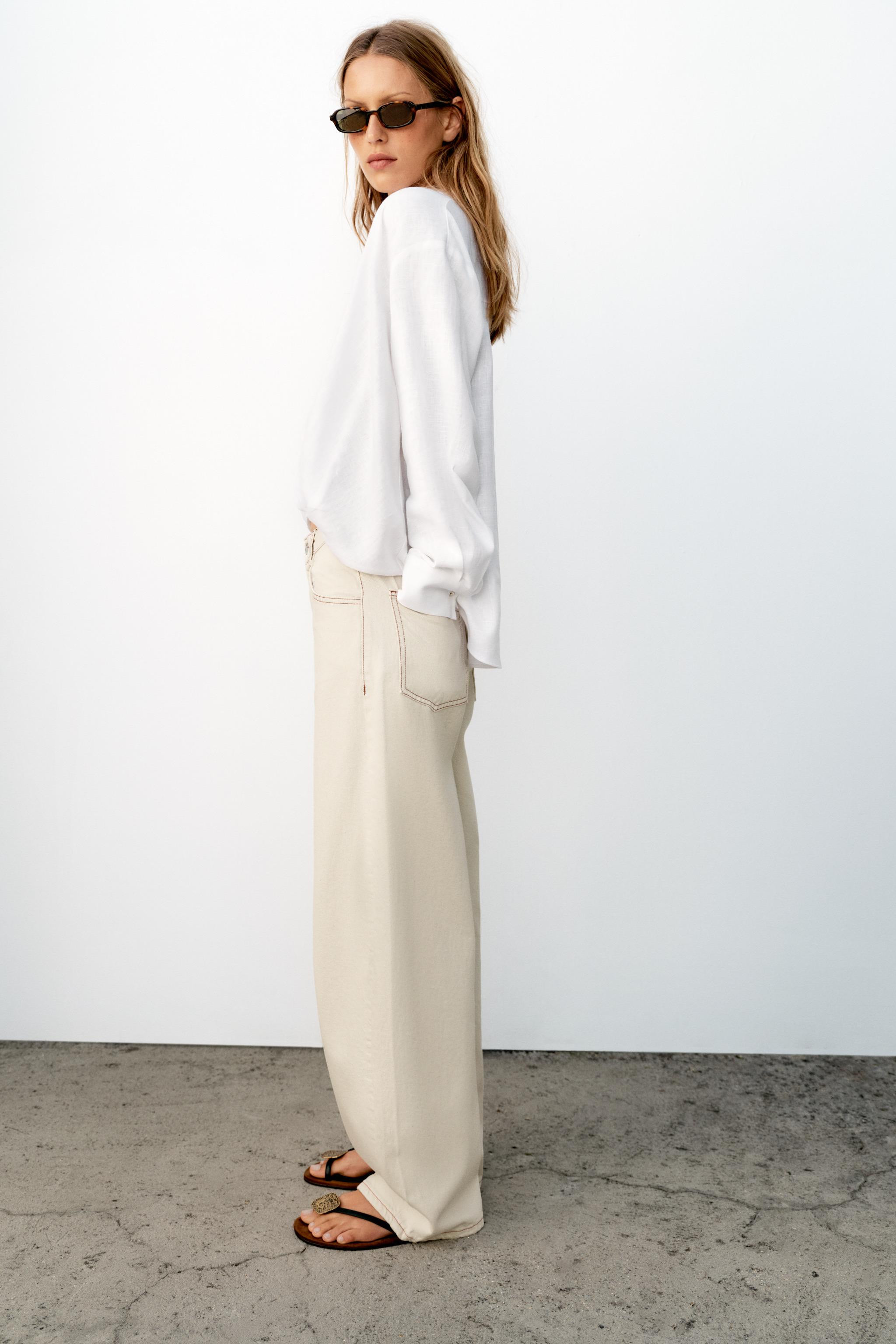 Z1975 MID-RISE BARREL JEANS | Zara US