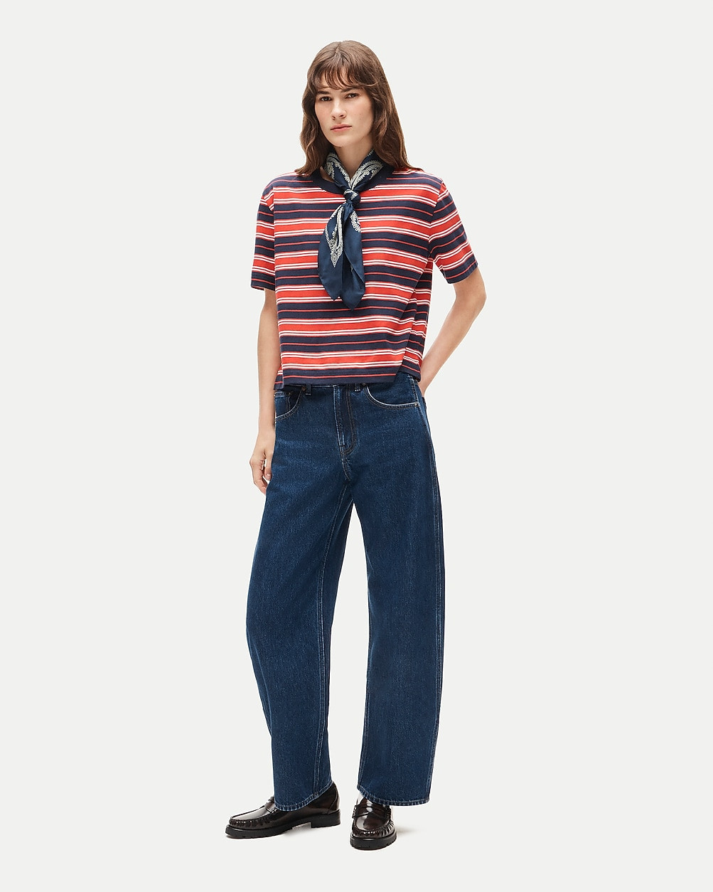 Zoe barrel jean | J. Crew US