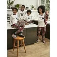 Dearfoams Women's Plaid Bear Matching Family Pajamas Set, 2-Piece, Sizes S-3X | Walmart (US)