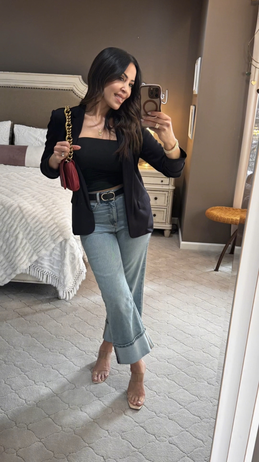 Stop what you’re doing because you guys need to see this outfit! 🛍️ I’m mixing and matching all my favorite budget brands today. I decided to keep these light sunnies on for the indoor vibe, but wait until you see the full fit with the blazer. It’s officially my new go-to! 👠

#BudgetStyle #OOTDInspo #SHEINHaul #TargetStyle #WalmartFinds #AmazonFashion #AffordableOOTD