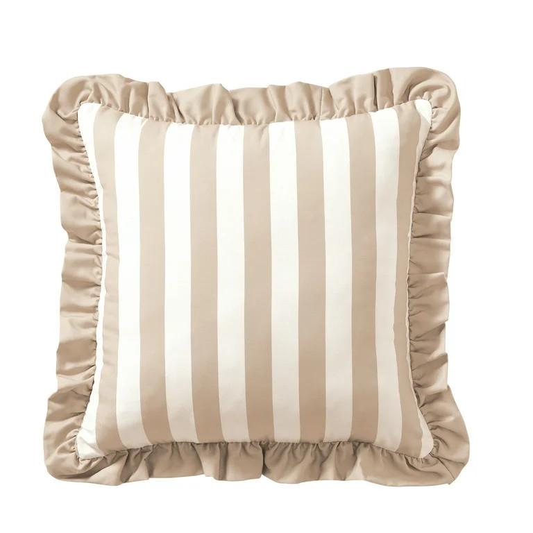 My Texas House Tan Cabana 18" x 18" Outdoor Pillow | Walmart (US)