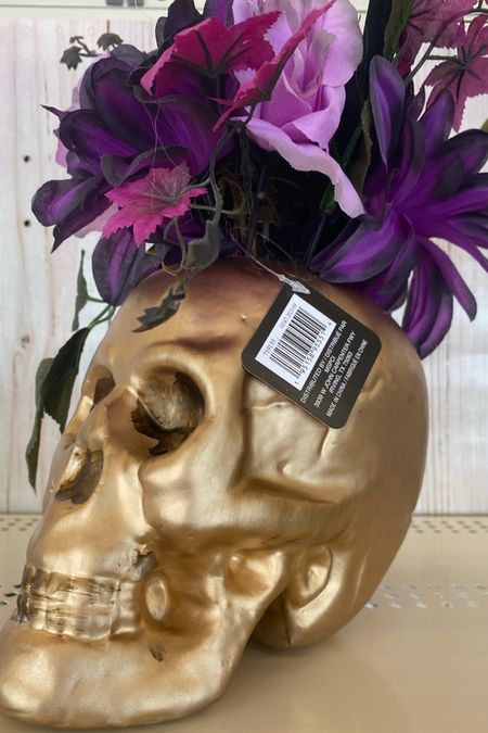 Buy online and pick up curbside! Don't miss out on the chance to transform your home this Halloween with the hauntingly beautiful dahlia and skull arrangement by Ashland! Set it on your fireplace mantel or side table, and complete the eerie ambiance with matching décor for a spine-tingling display. Hurry, time is running out before these are sold out! 

#LTKHalloween #LTKsalealert #LTKstyletip