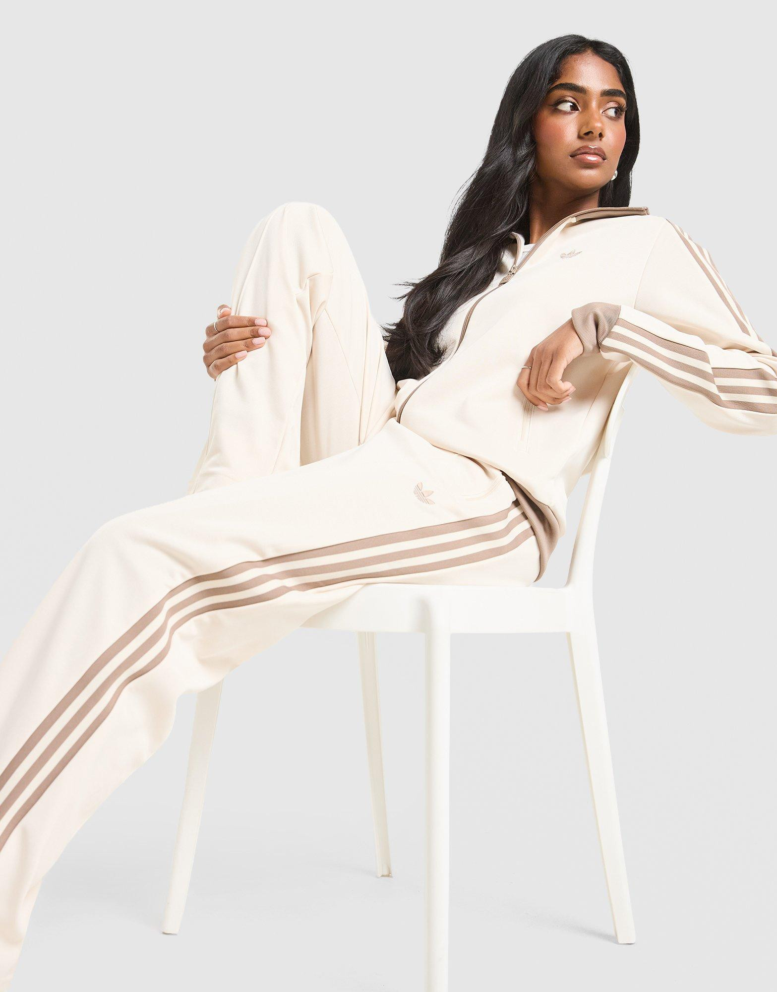 adidas Originals Classic Track Pants - Cream - Womens | JD Sports (UK)