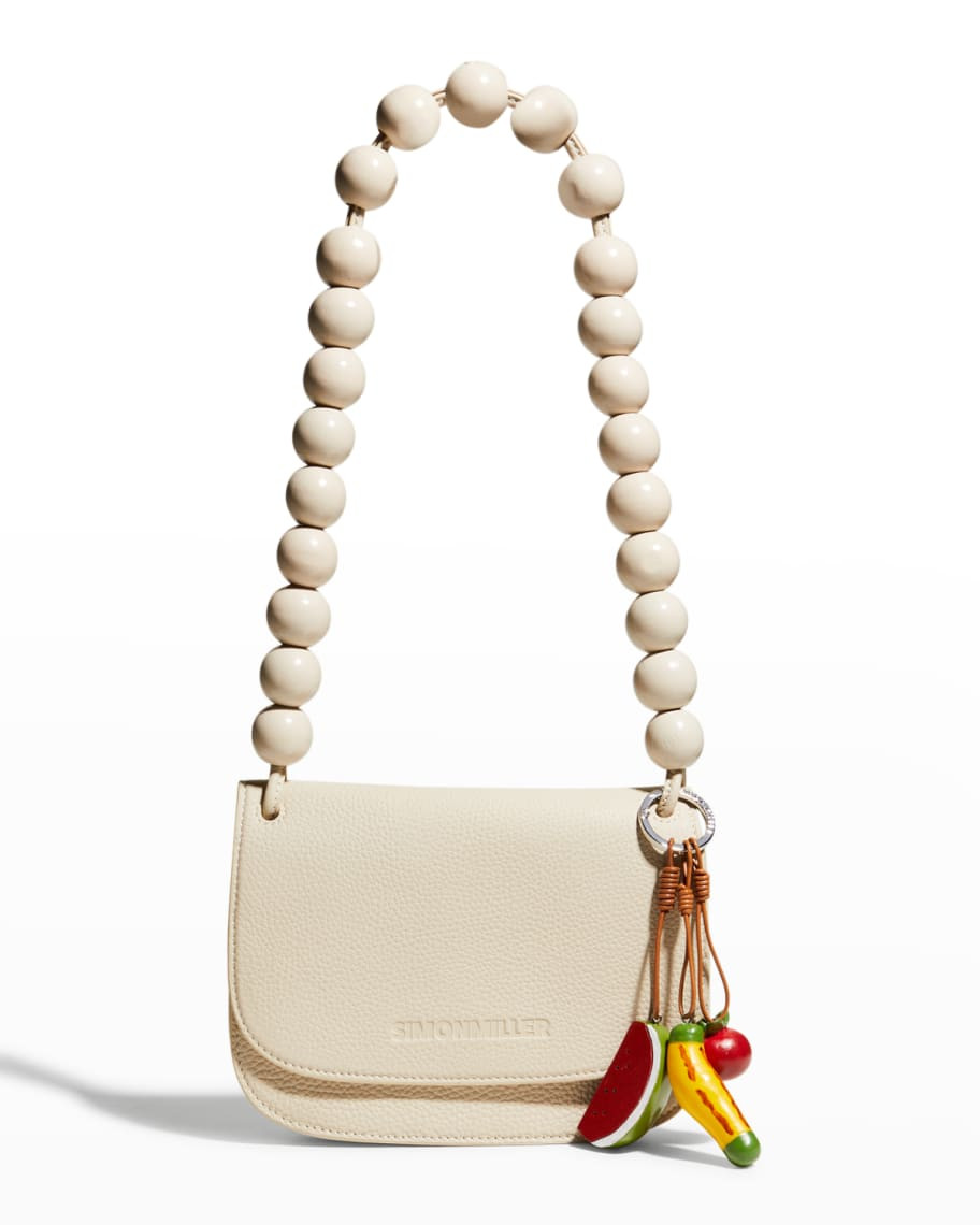 Simon Miller Ballsy Flap Leather Shoulder Bag | Neiman Marcus