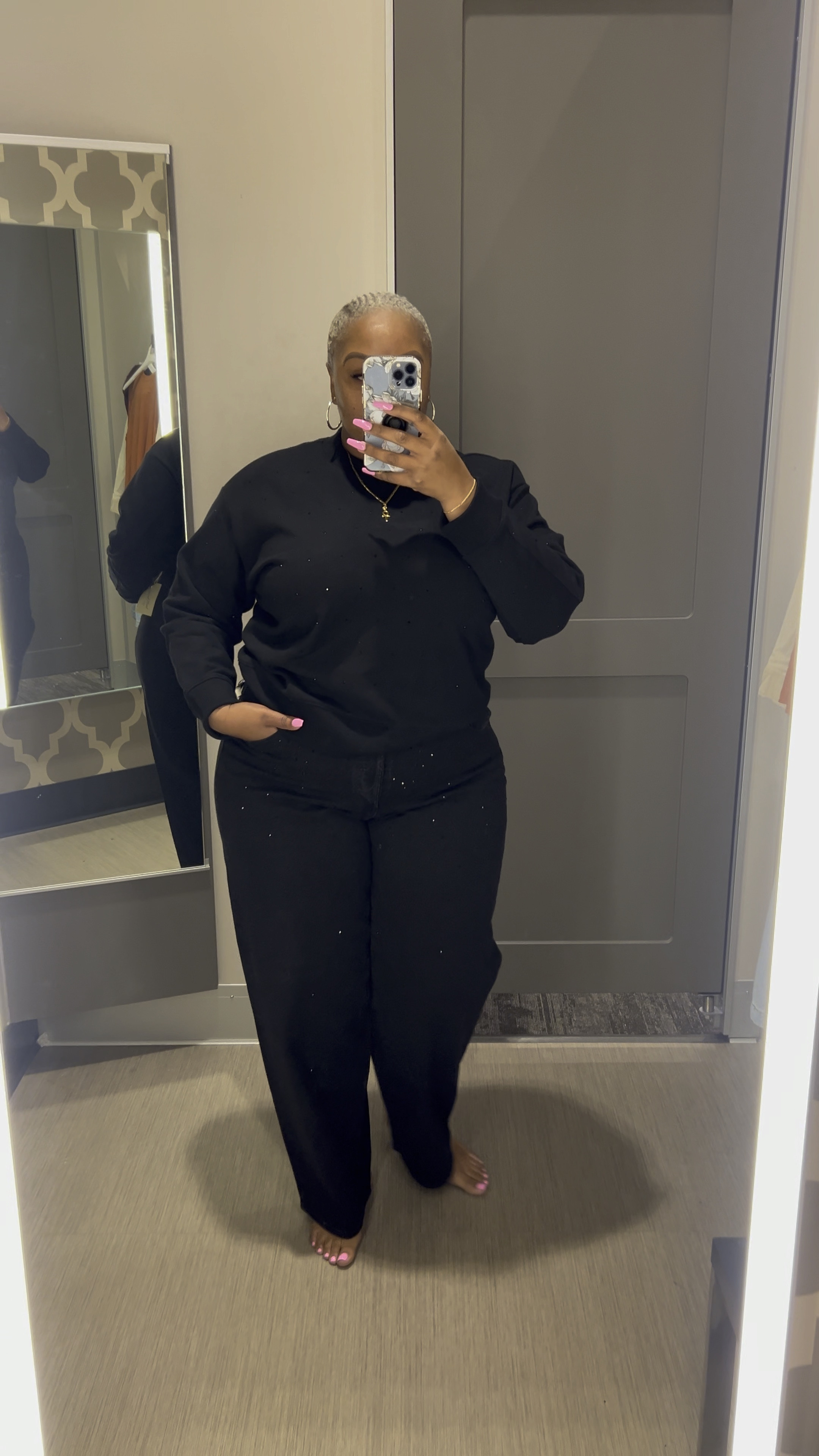 Women’s high-rise, embellished, baggy jeans | women’s jeweled sweater | target 

#LTKCyberWeek #LTKplussize #LTKVideo