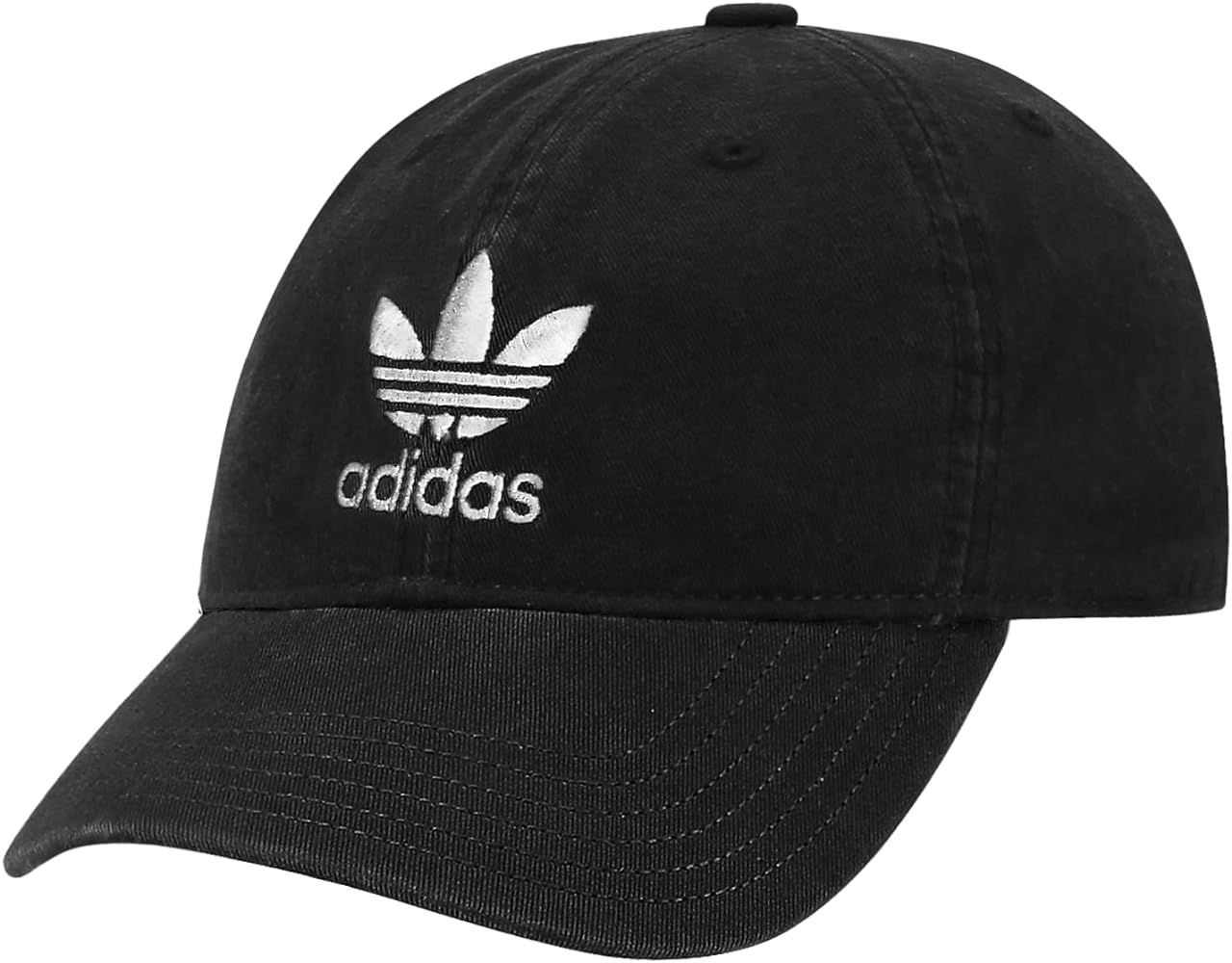 adidas Originals Kids-Boy's/Girl's Washed Cotton Relaxed Fit Strapback Cap | Amazon (US)