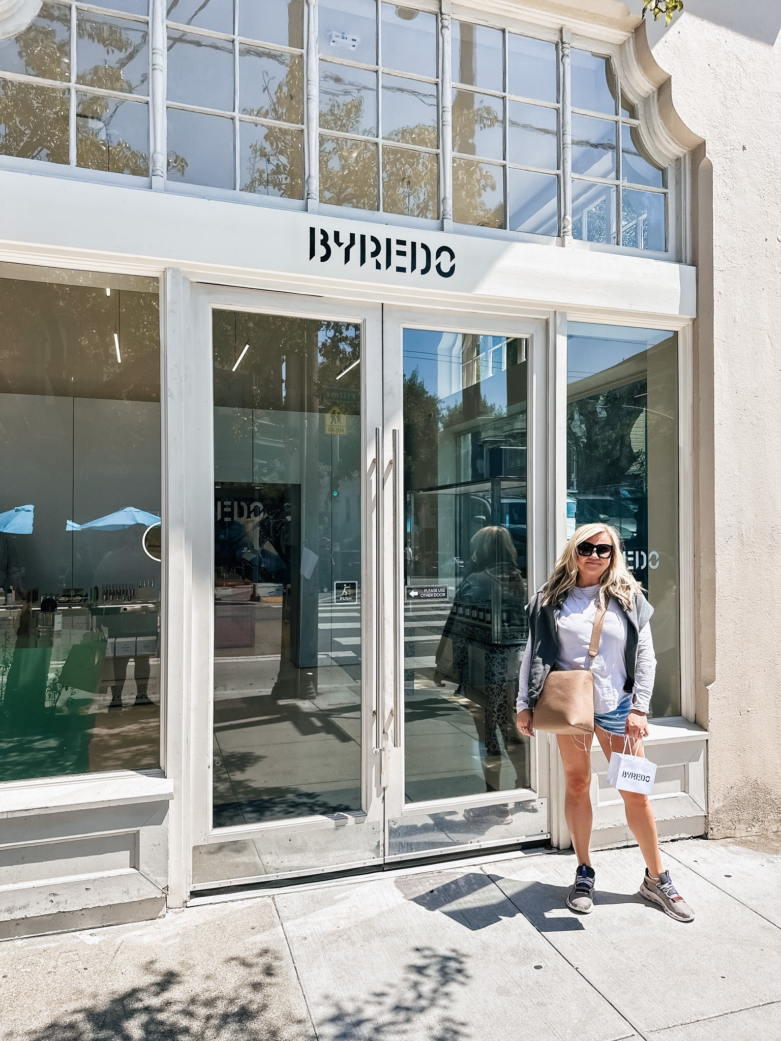 Zella long sleeve T, Anine Bing sweatshirt, Madewell denim shorts, ON Cloud sneakers, Cuyana bag

#LTKitbag #LTKstyletip #LTKmidsize