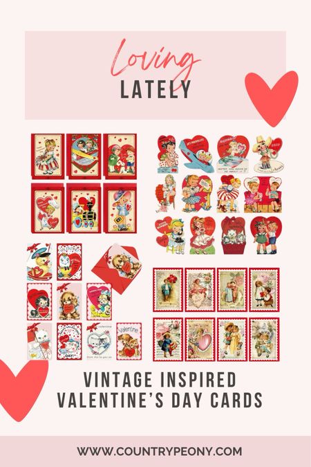 I LOVE vintage Valentine’s cards, and so I rounded up some fun options for Valentine’s Day!

#LTKSeasonal #LTKhome