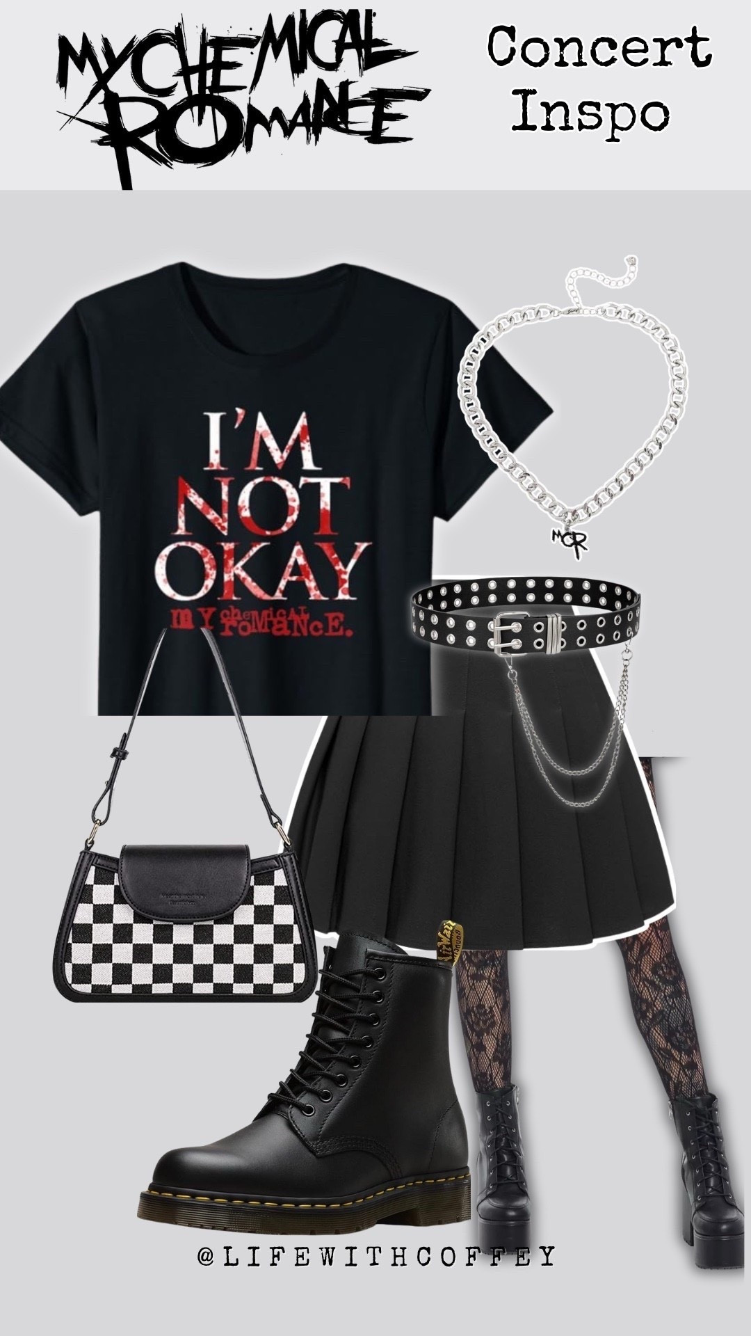My Chemical Romance concert outfit inspo 

#LTKootd #LTKFestival #LTKSeasonal