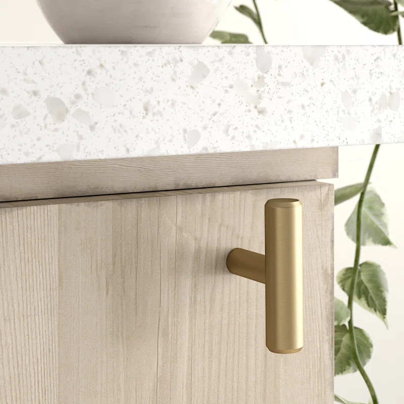 Wayfair Basics Angelica 1 15/16" Length Bar Knob | Wayfair North America