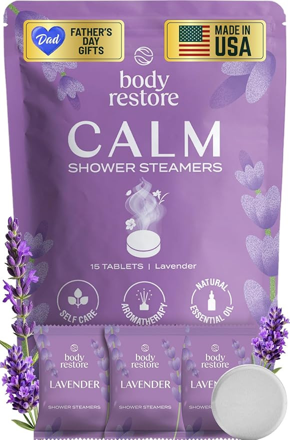 Body Restore Shower Steamers Aromatherapy 15 Pack – Fathers Day Gift for Dad, Luxury Spa Gifts ... | Amazon (US)