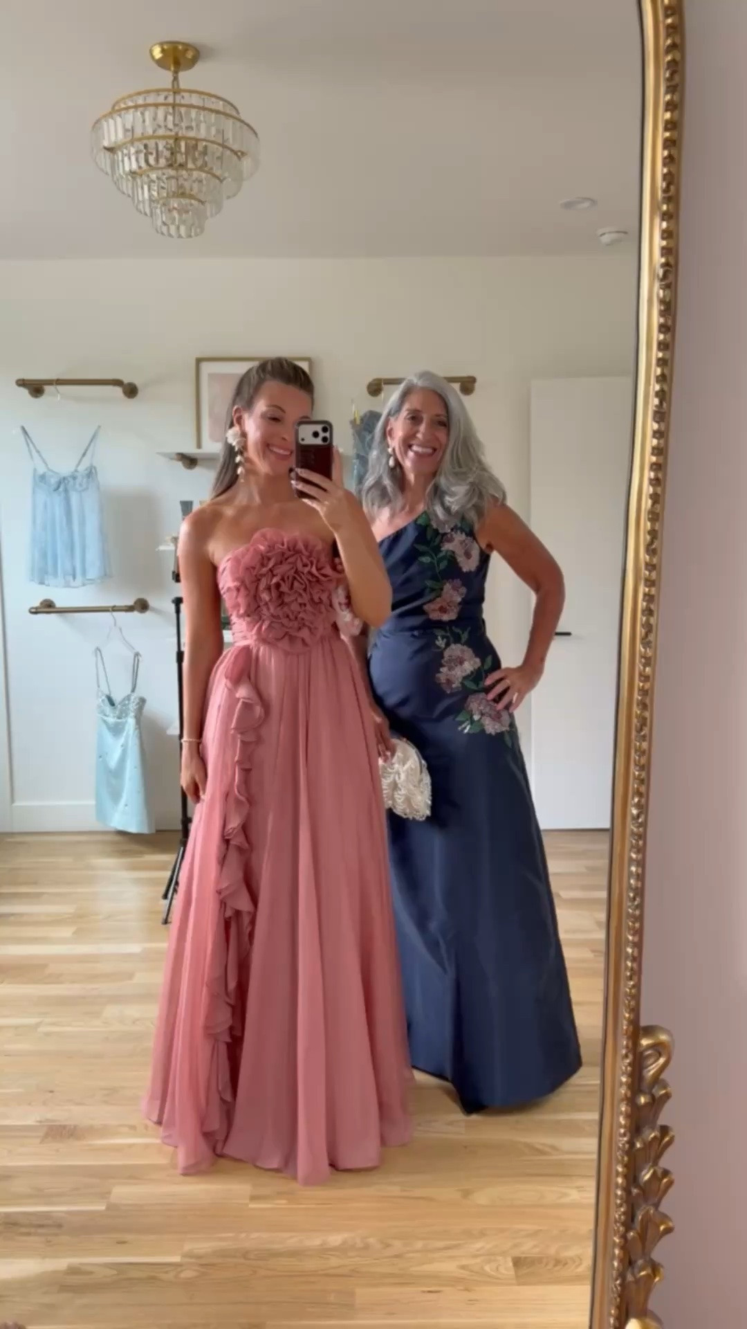 🤎 Mini Me & Me — Wedding Guest and Mother of the Bride Dresses

A rust satin crossover halter with a draped wrap skirt and thigh slit that photographs with total sleek confidence all evening long. 

A black satin column that skims and elongates beautifully with a fluid hem that moves with effortless understated elegance from the first toast to the final dance.

Save this for your next invitation and share it with a friend who's shopping. 💌

Claudia | 5'4½" | 133 | medium or 6
Emerson | 5'4" | 130 | small or 2

Wedding Guest Dress | Fashion over 50 | Mother of the Bride | Mother of the Groom | Black Tie | Formal Gown | Summer Wedding | Dresses to Hide Belly | Special Occasion

#LTKSeasonal #LTKOver40 #LTKWedding