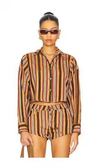 Sundrenched Shirt in Vintage Stripe | Revolve Clothing (Global)
