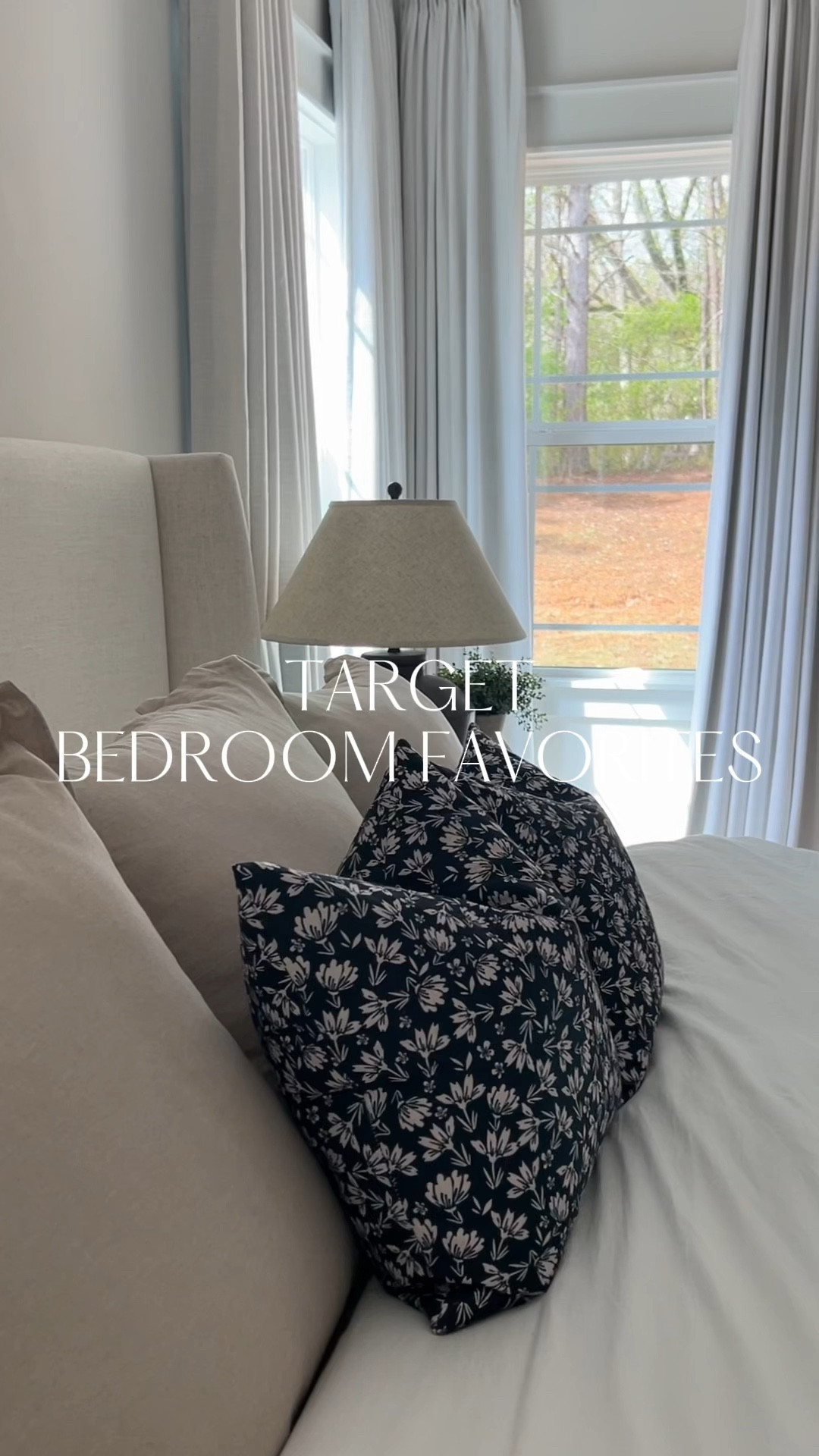 It’s no secret Target is in my top 2 most purchased from around my home! 🤗

Note: My nightstands are from Target but I swapped out the knobs and filled the predrilled holes. (See the “Crate & Barrel look for less” reel I have pinned for more info)

#LTKhome #LTKxTarget #LTKVideo