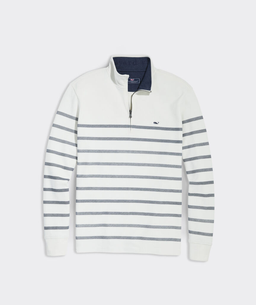 Breton Stripe Saltwater Quarter-Zip | vineyard vines
