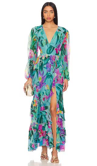 Ocean Maxi Dress in Turquoise | Revolve Clothing (Global)