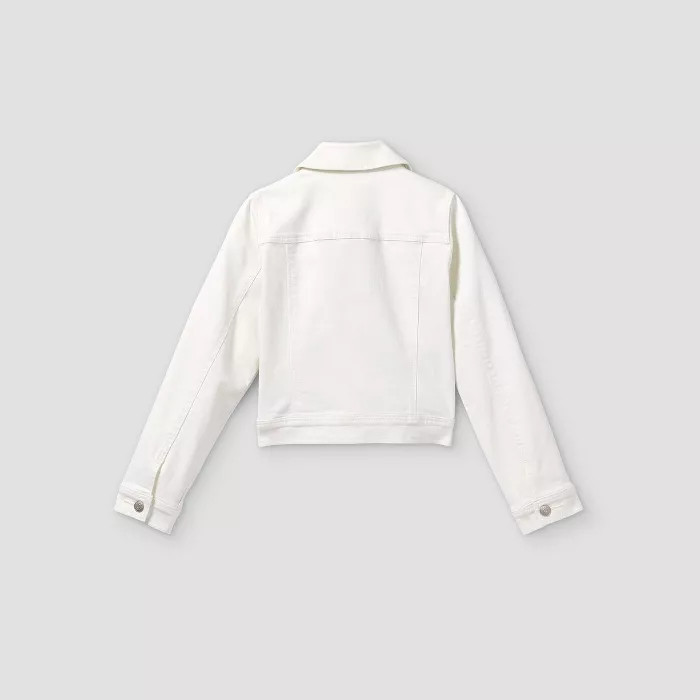 Girls' Jean Jacket - Cat & Jack™ White | Target