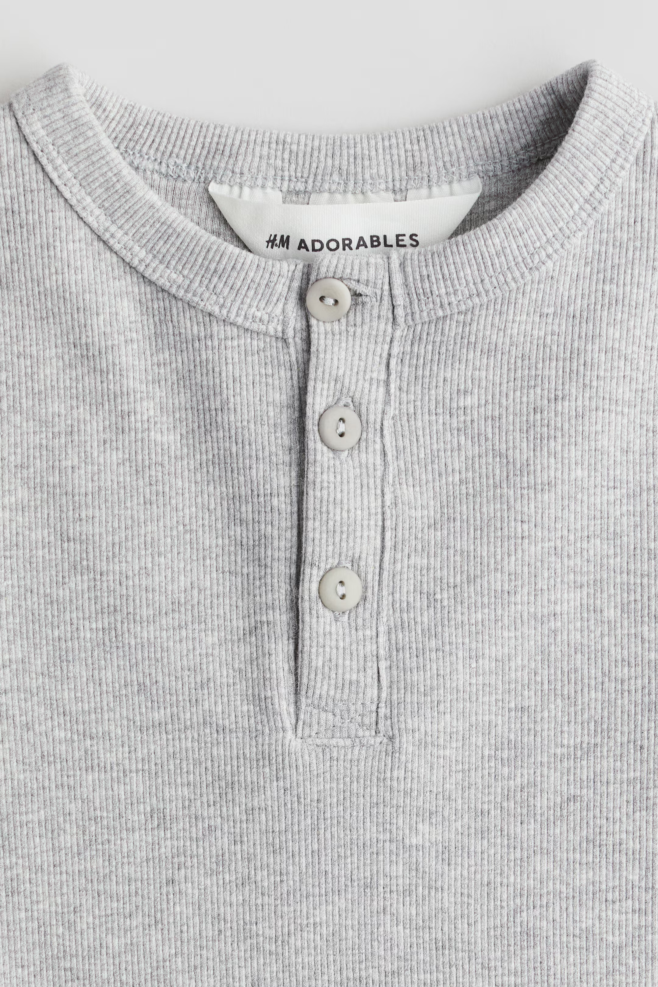Cotton Henley Shirt | H&M (US + CA)