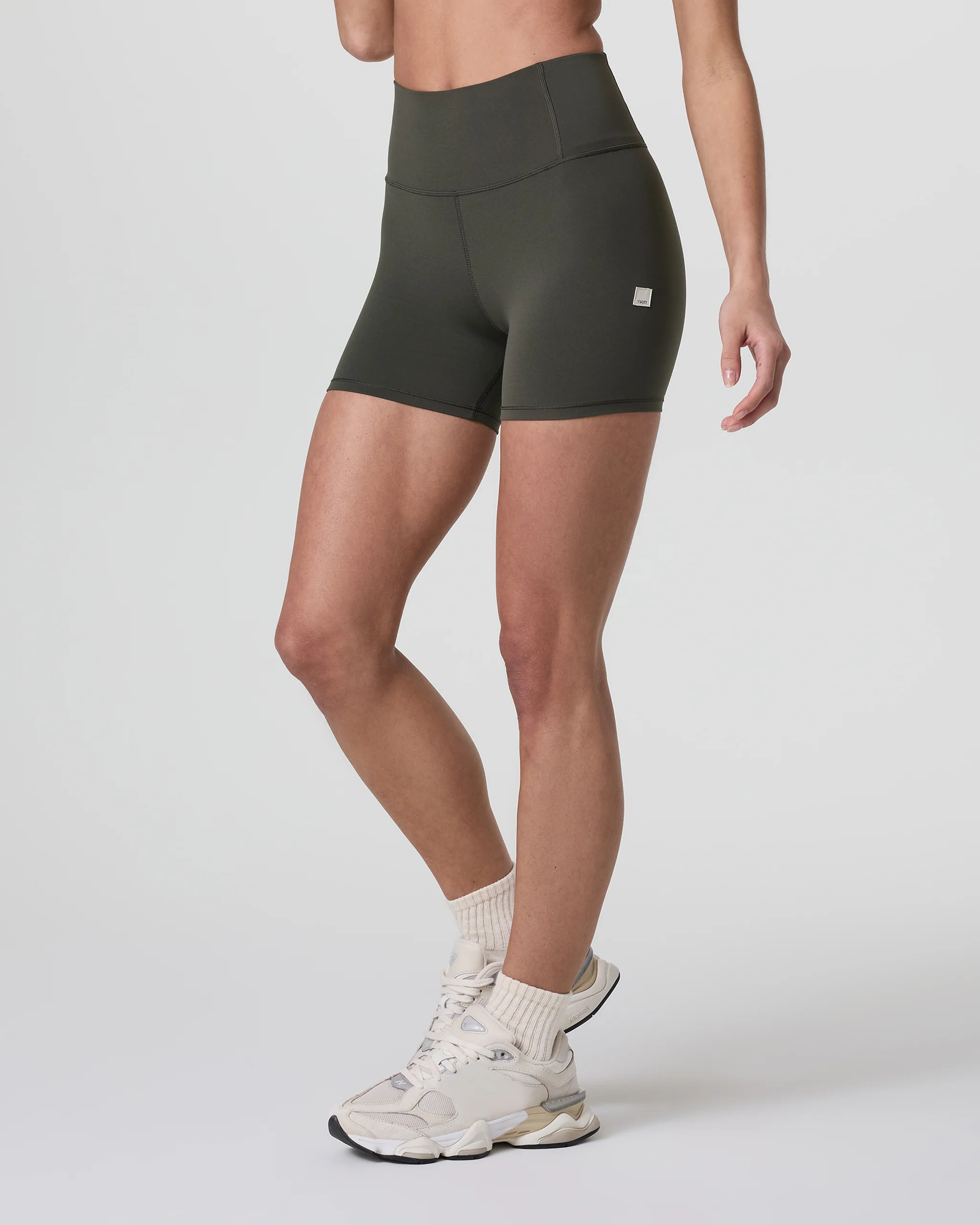 Vuori AllTheFeels™ Short 4" | Kale Biker Shorts | Vuori | Vuori Clothing (US & Canada)