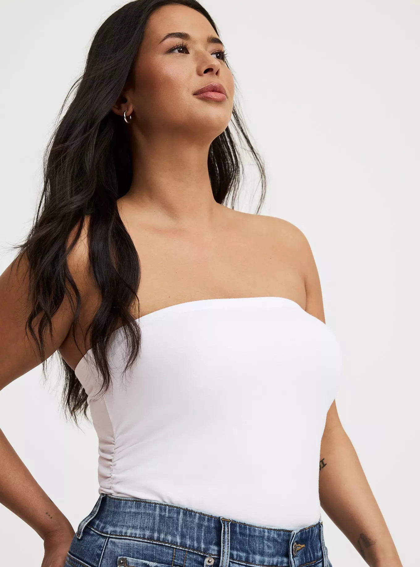 Foxy Ruched Tube Top | Torrid (US & Canada)