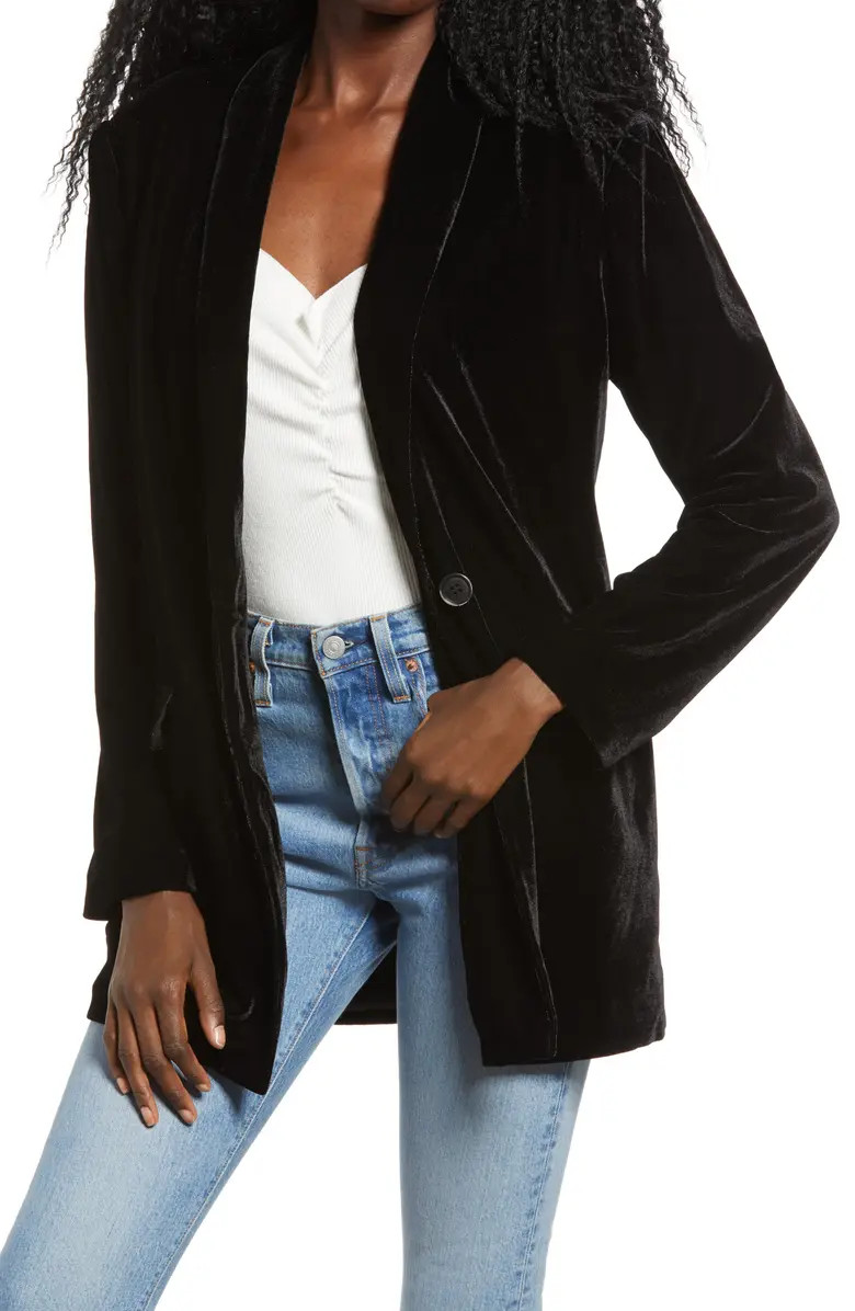 Velvet Blazer | Nordstrom