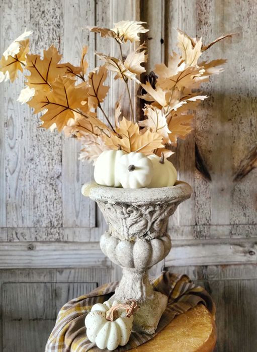 Rustic Garden Urn Pot | Antique Farm House