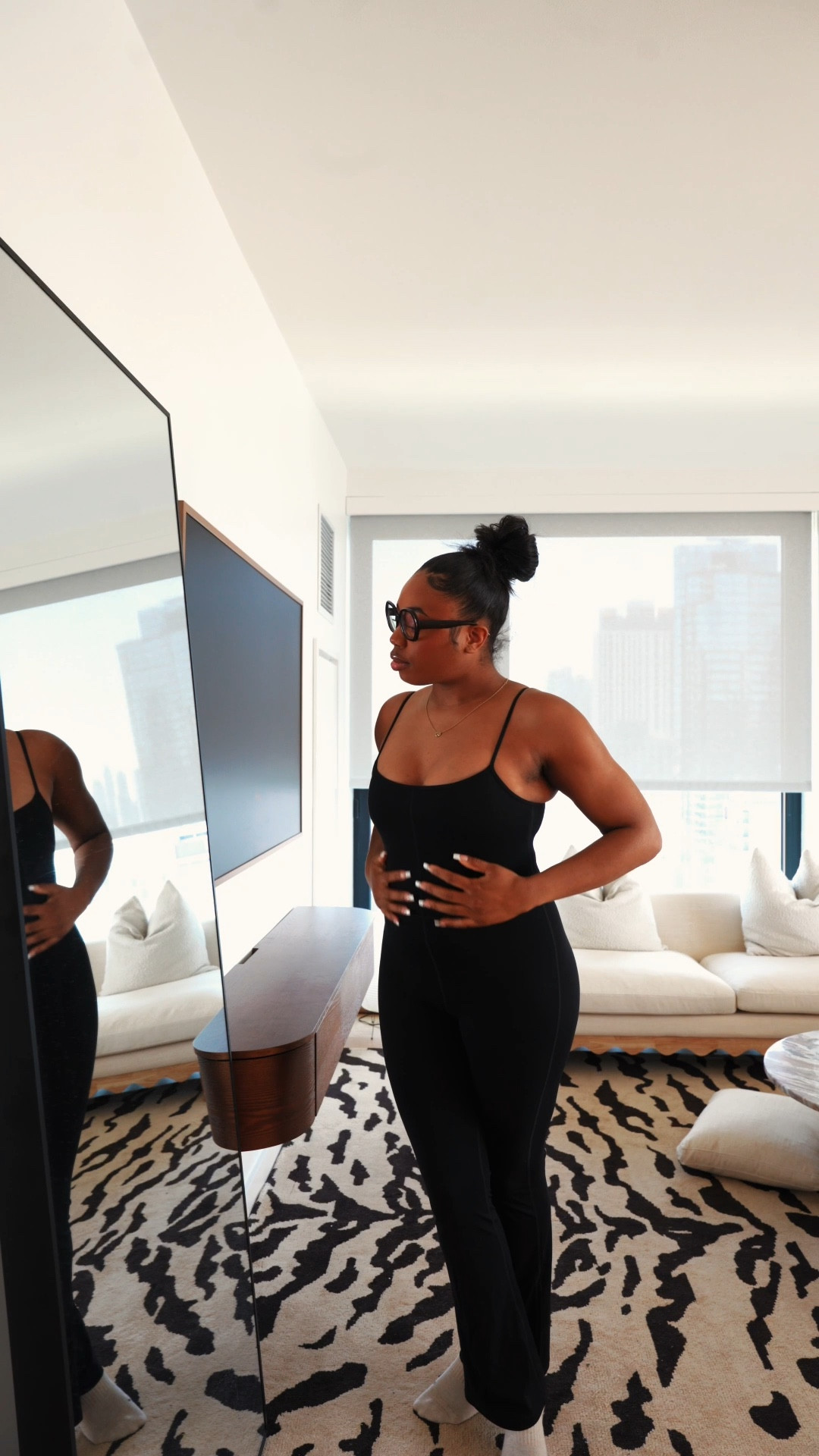 As a long-legged girly, i love a flare style jumpsuit, but this @onequince Ultra-Form Jumpsuit in the color Forest Green? *very* on brand for my daily matcha walks 😉🍵

#QuincePartner 


#LTKStyleTip