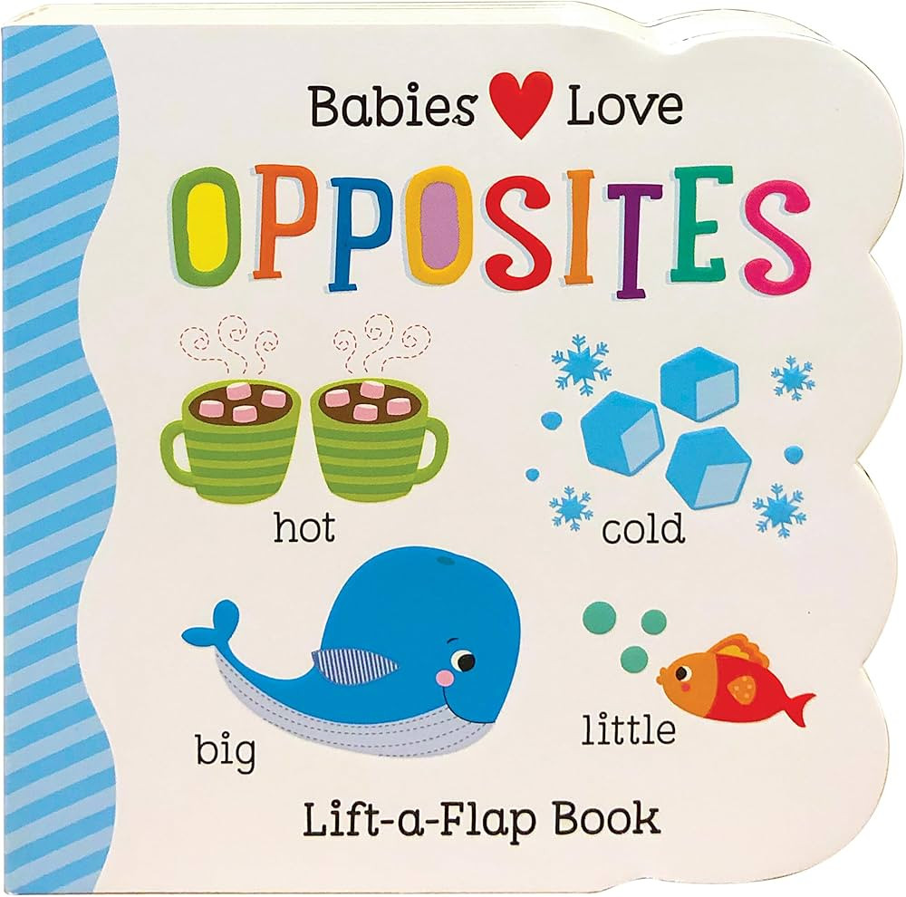 Opposites Chunky Lift-a-Flap Children's Board Book (Babies Love) | Amazon (US)