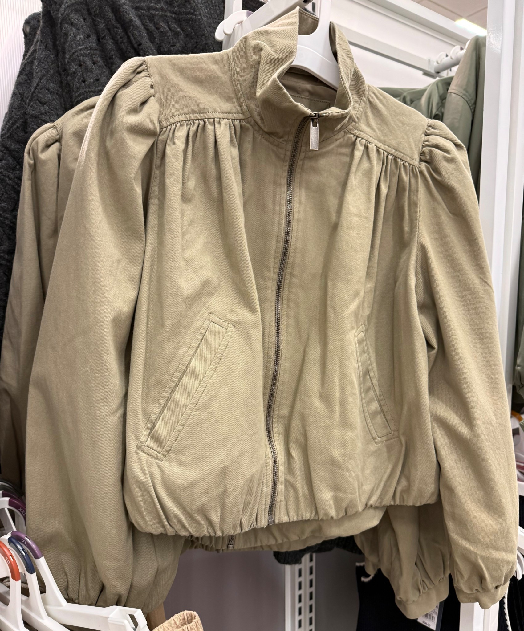 Cropped bomber jacket 
Target

#LTKTravel #LTKWorkwear