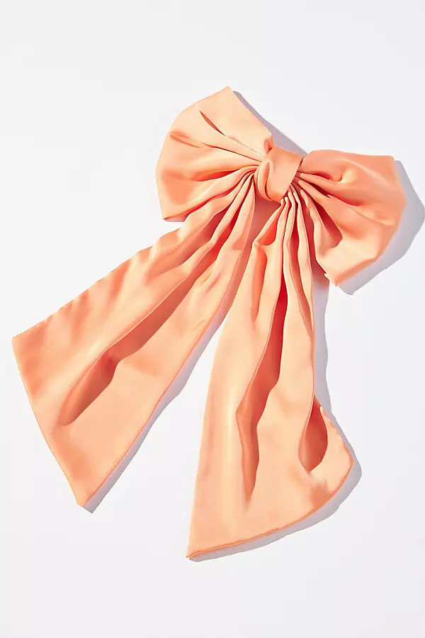 Satin Bow Barrette | Anthropologie (US)