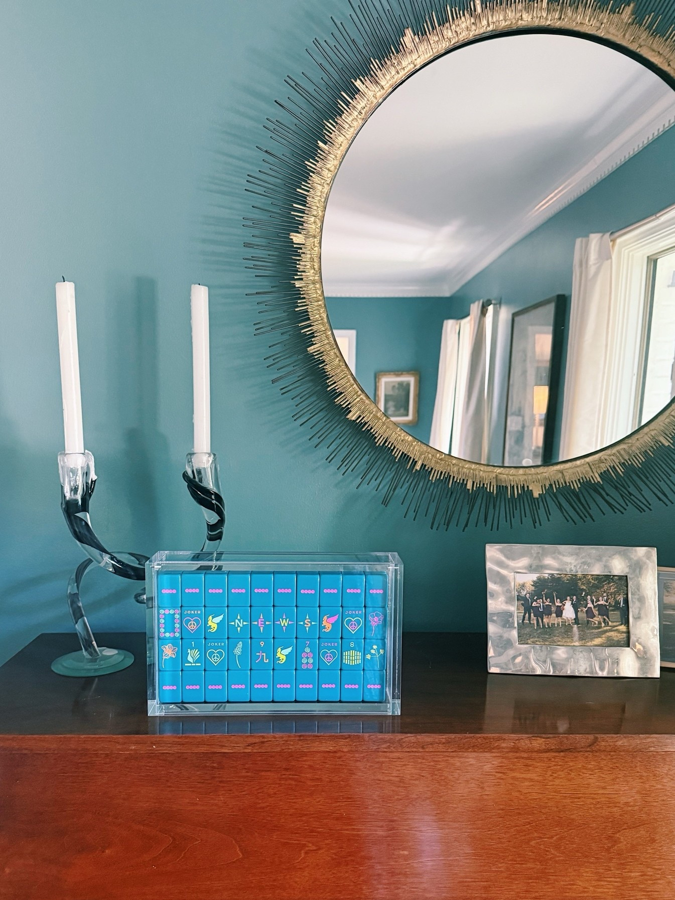 Turning mahjong tiles into decor with this acrylic display box from @peacelovemahjong 🀄️

Such a fun way to store and display your favorite tiles on a bookshelf, bar cart, coffee table, or game room shelf. Functional + chic = my favorite combination. #ad

#LTKHome #LTKOver40 #LTKdayinmylife