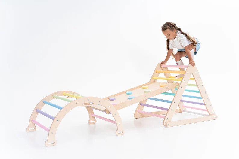 Climbing triangle set, triangle climber, climbing gym, ladder triangle, kletterdreieck | Etsy (US)