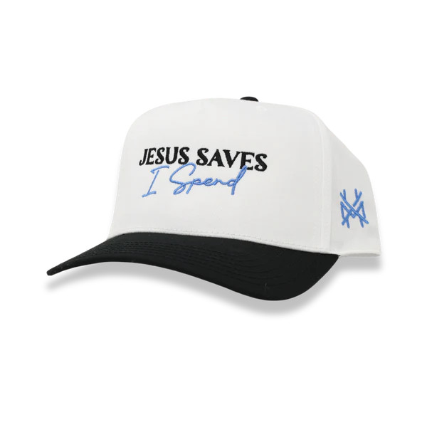 Jesus Saves I Spend | The Mad Hatter Company