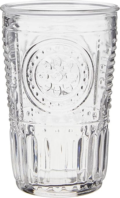 Bormioli Rocco Romantic Water Glass, 11.5 oz., Set of 6 , Clear | Amazon (US)