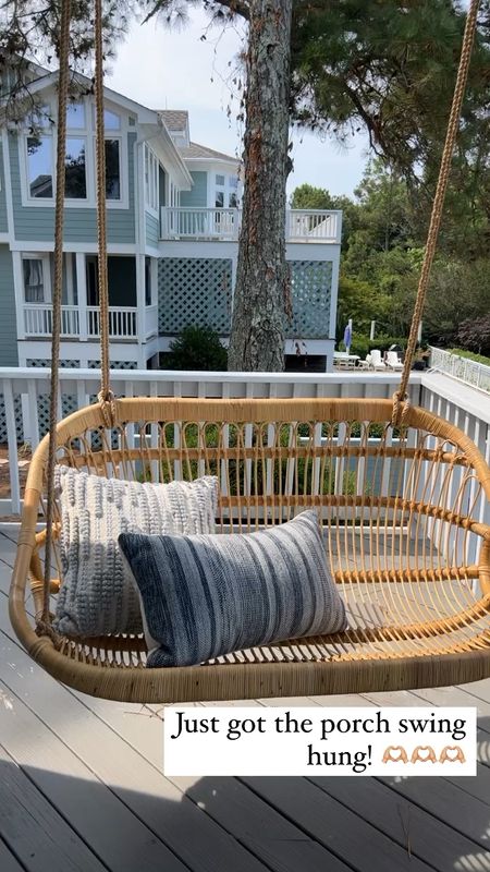 Serena and Lily are having the Spring Sale Event! We love this porch swing from them! Linking here along with some of my other favs we have from Serena and Lily!
.
.
Porch refresh
Coastal decor
Beach house
Back yard refresh

#LTKVideo #LTKhome #LTKSpringSale
