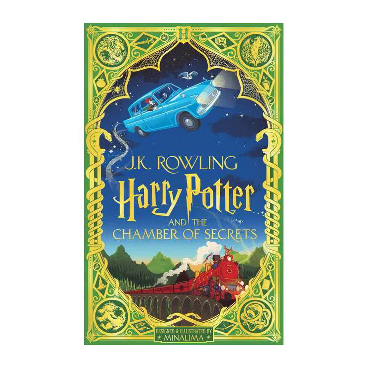 Harry Potter and the Chamber of Secrets (Minalima Edition) (Illustrated Edition), 2 - by J K Rowl... | Target