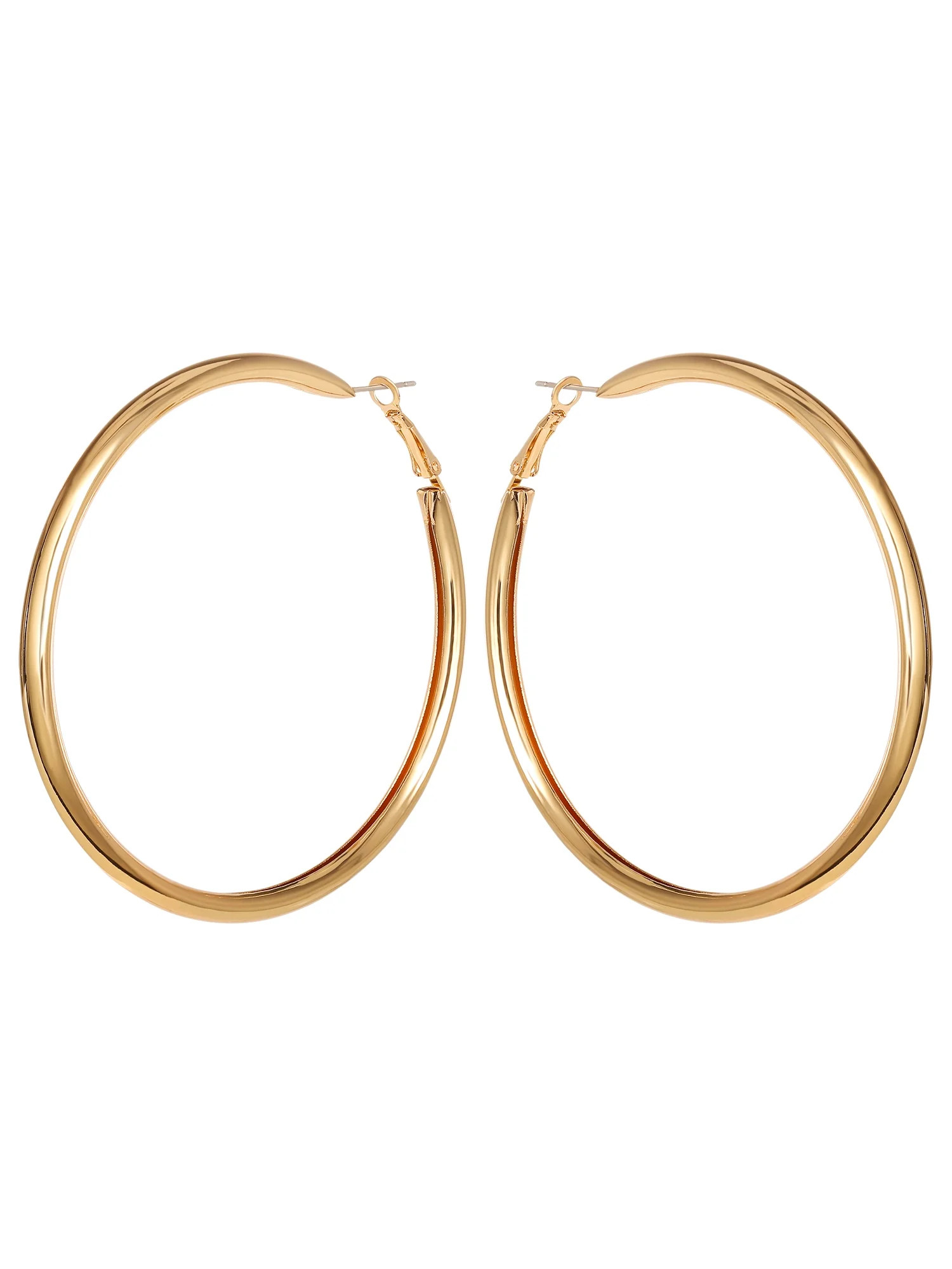 Jessica Simpson Polished Hoop Earring - Walmart.com | Walmart (US)