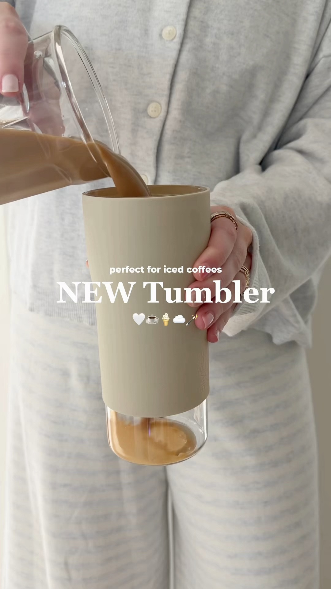 NEW Amazon tumbler find that is perfect for iced coffees🤍

#LTKdayinmylife #LTKTravel #LTKHome