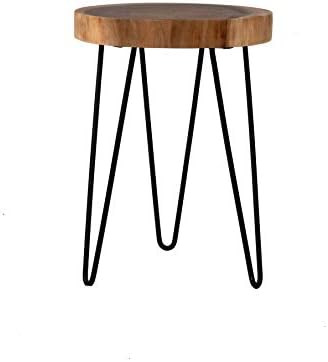 East at Main Laredo Table, 13x13x19, Brown | Amazon (US)