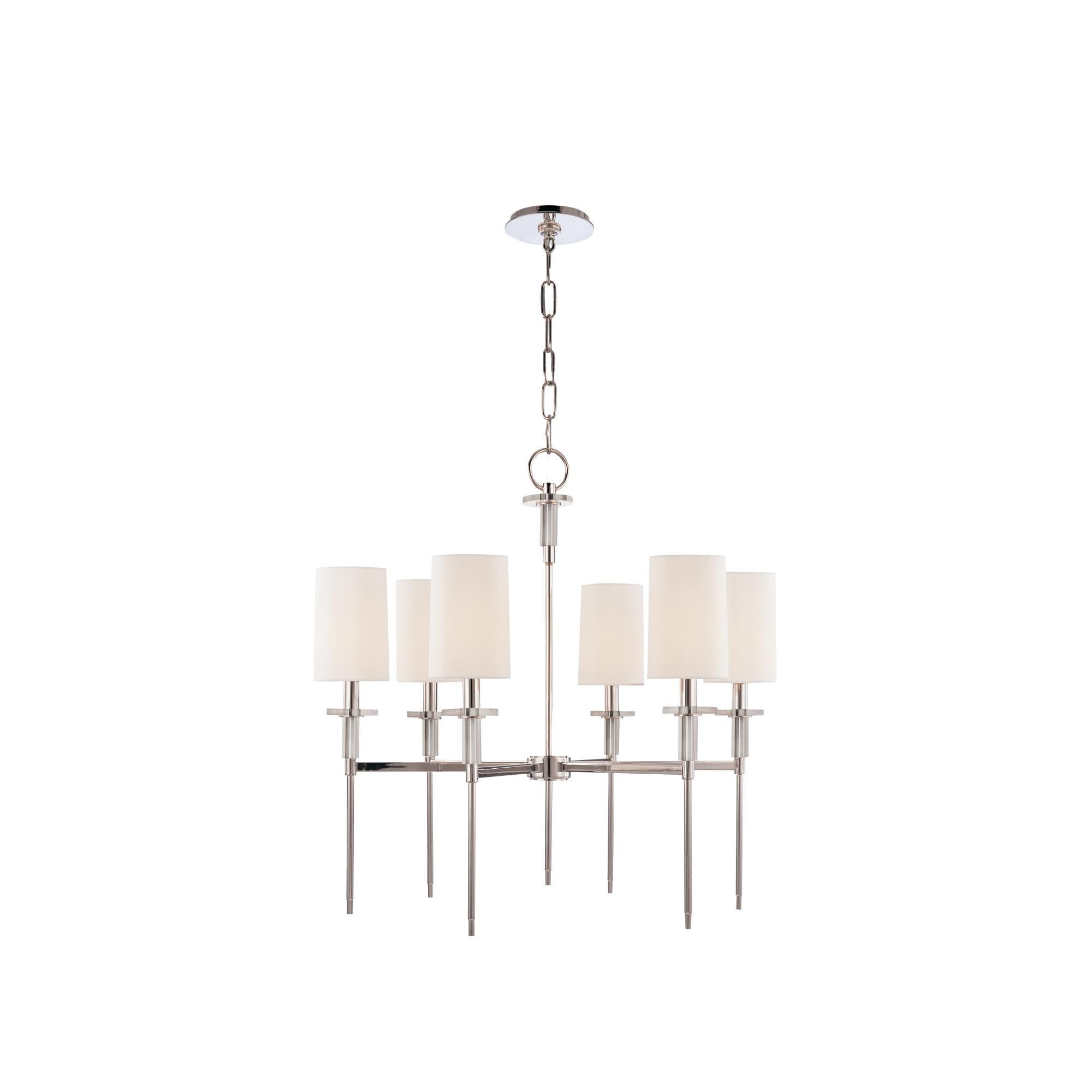 Amherst 25 Inch 6 Light Chandelier by Hudson Valley Lighting | 1800 Lighting
