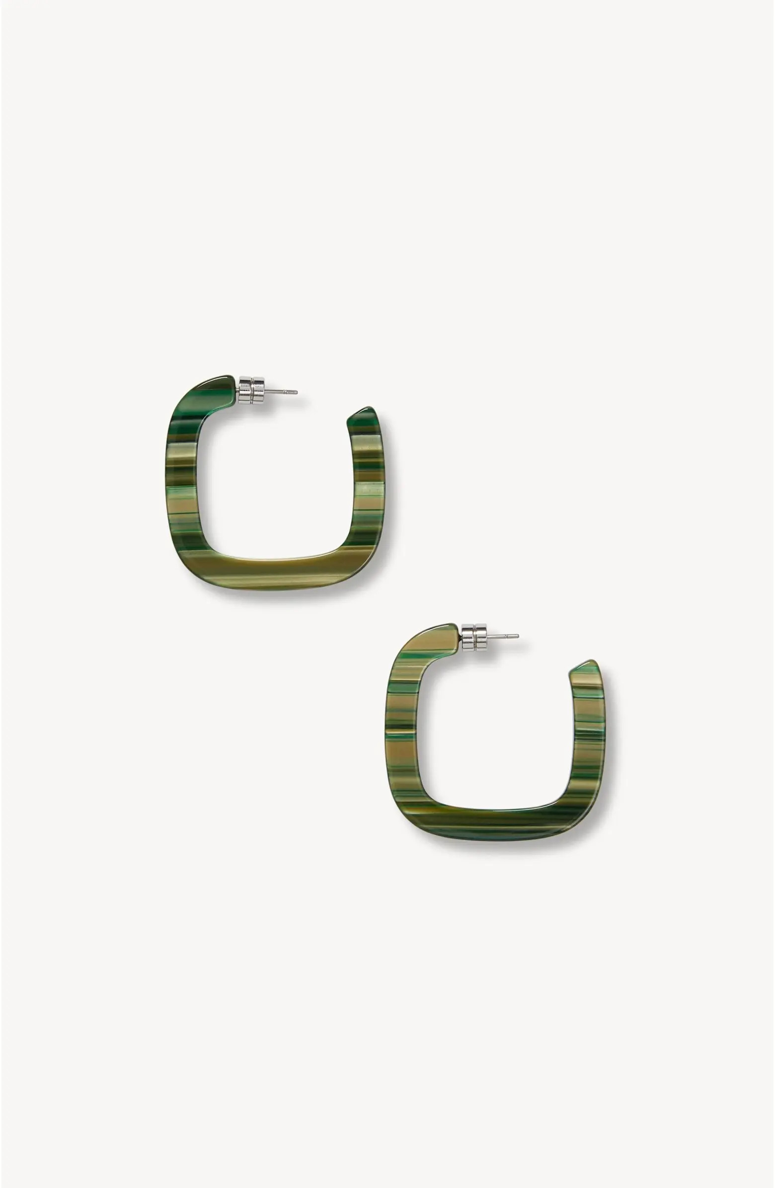 Midi Square Hoops | Nordstrom