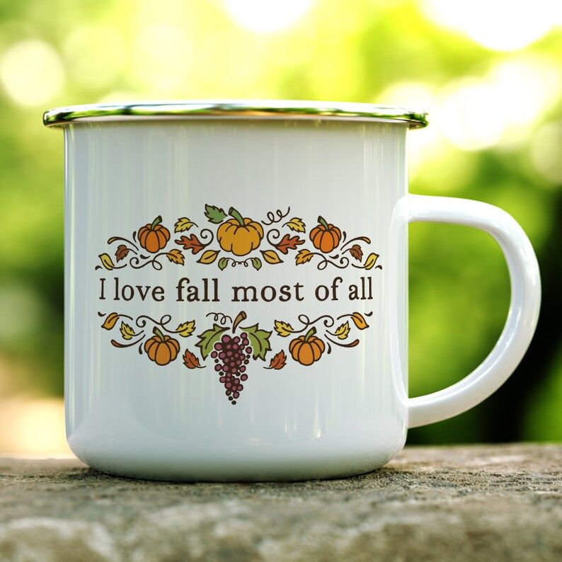 Fall Mug, Camp Mug, Fall Coffee Mug, Autumn Mug, Fall Lover Mug, Sweater Weather Mug, Fall Season... | Etsy (US)