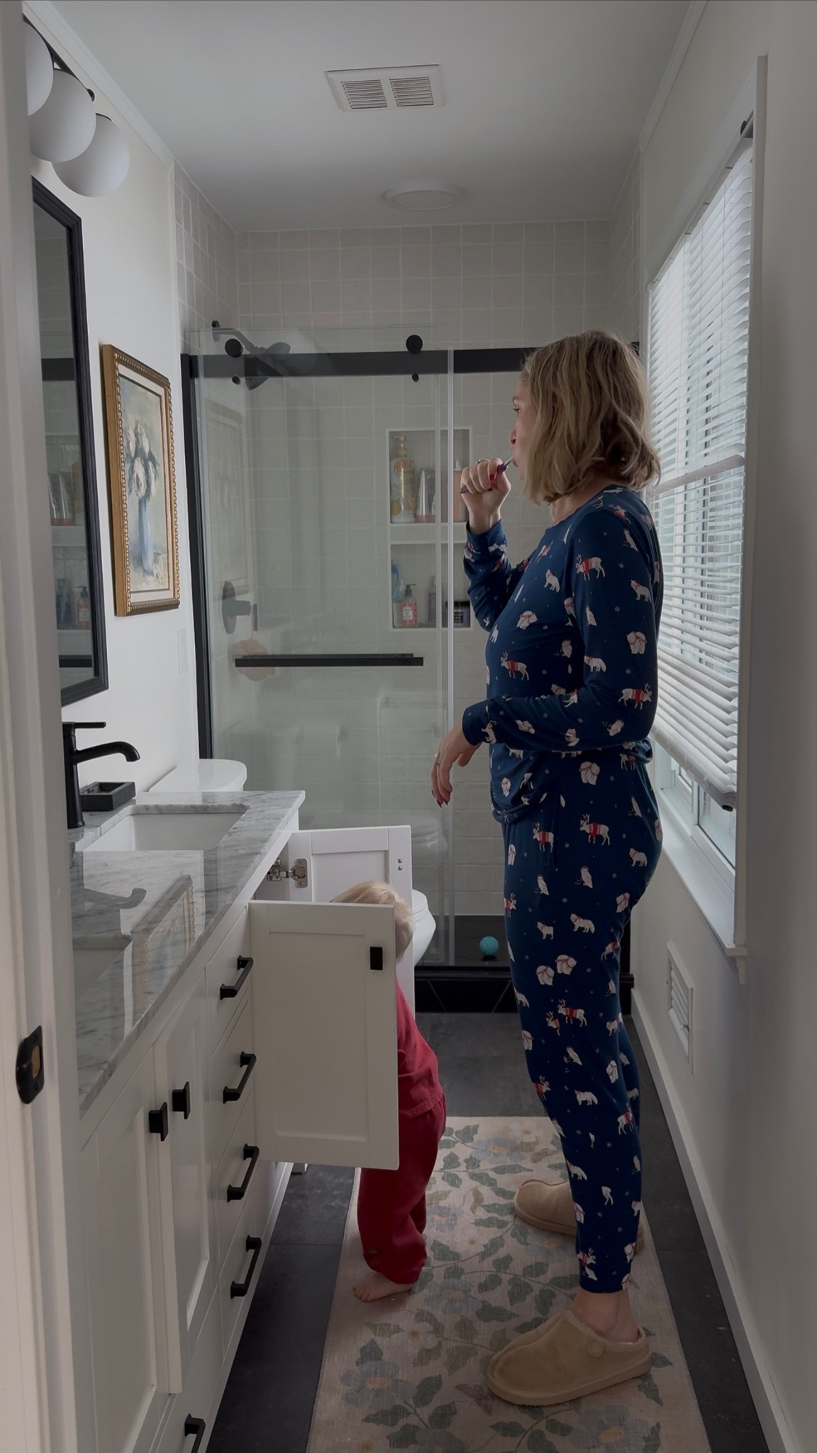 The comfiest Christmas pjs ever! They have matching print for the entire family! 

#LTKHome #LTKHoliday #LTKmorningroutine