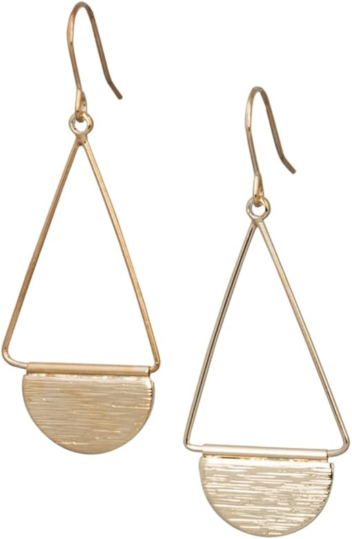 New! Shield Paddle Earring Lightweight Statement Earrings | SPUNKYsoul Collection | Amazon (US)
