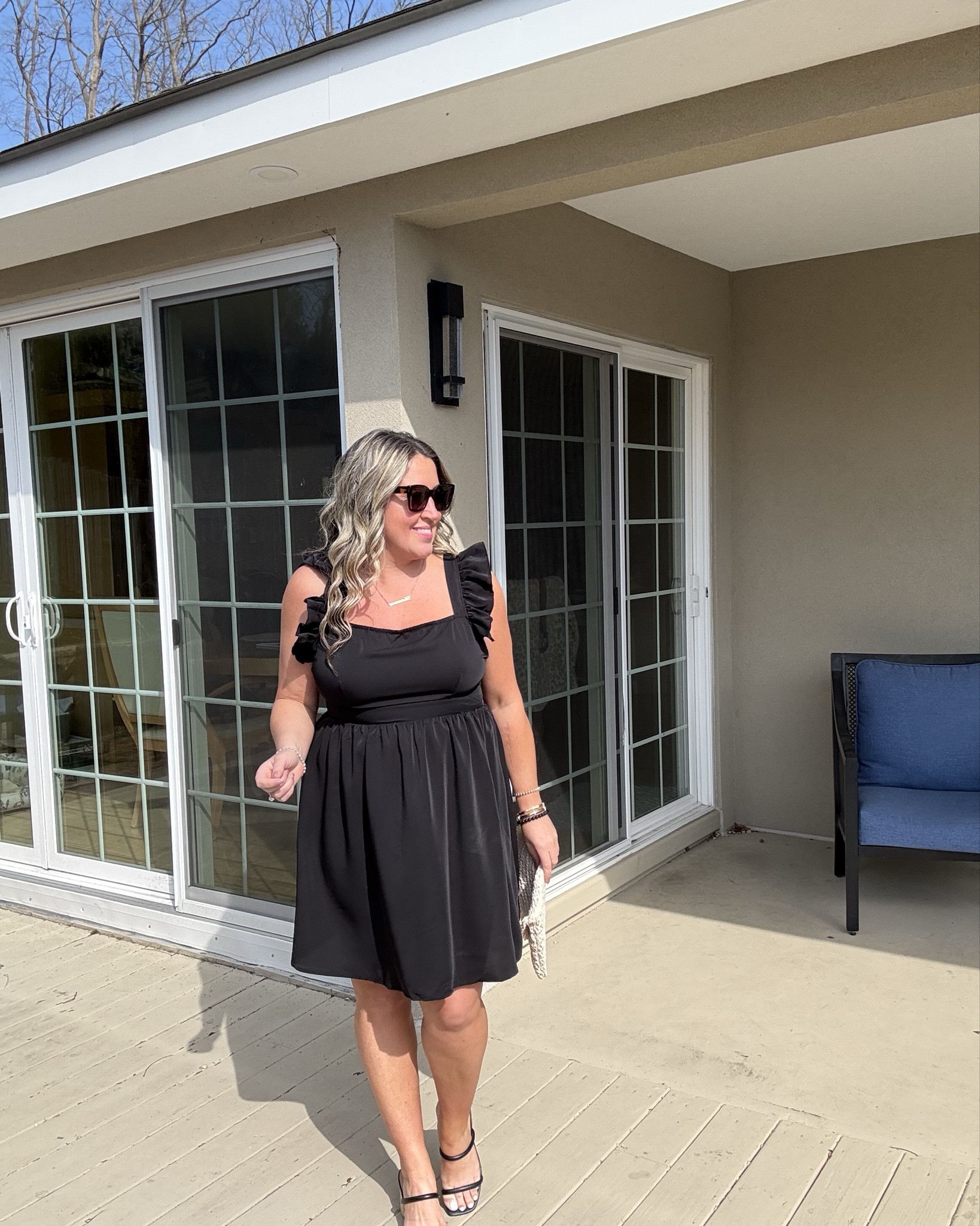 This is the cutest LBD for Spring! Love the open back details🖤

#LTKFindsUnder50 #LTKOver40 #LTKParties