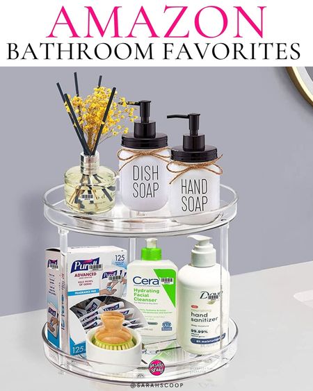 Who doesn't love an organized bathroom? Check out these must-have best sellers from Amazon to give you the perfect setup! #bathroomgoals #amazingbathrooms #organizationhacks #bestsellersamazon #bathimprovement #bathorganizationmusthaves #solutionsforyourhome #easyorgtips #spadaysstyle #styleands implicityforall

#LTKhome