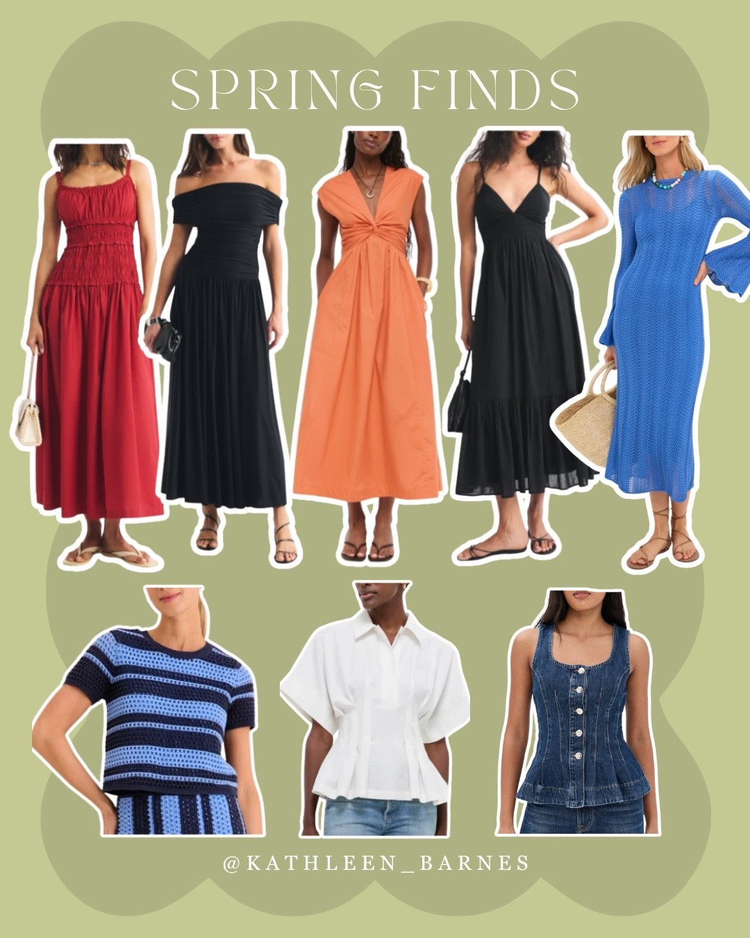 Spring dresses and cute tops — 

#LTKSeasonal