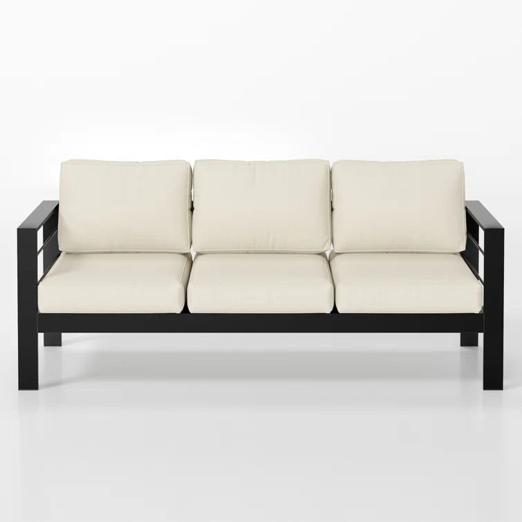 Brandtley Aluminum Patio Sofa | Wayfair North America