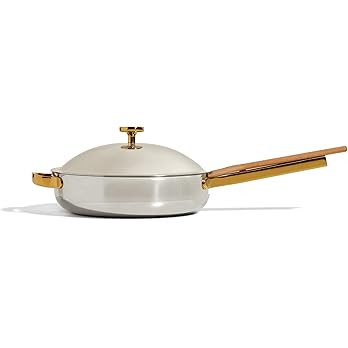 Our Place Titanium Always Pan Pro - 10.6” (2.8 Qt) No-Coating Nonstick Technology | Tri-Ply Tit... | Amazon (US)